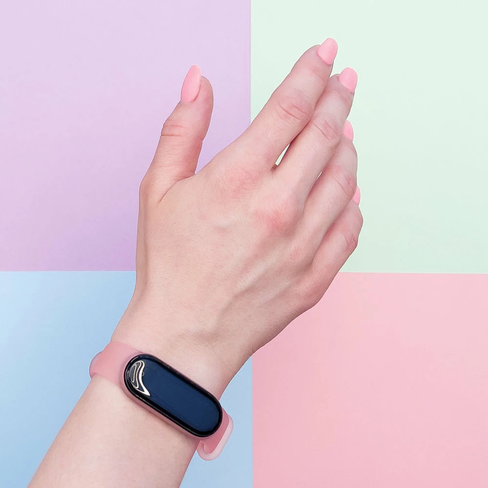Rrip zëvendësues Hurtel për Xiaomi Mi Band 5/6, silikon, ari