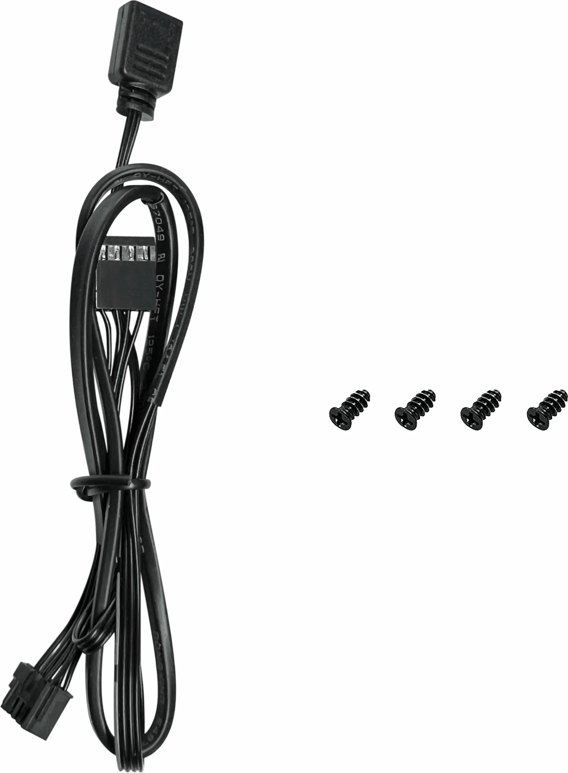 Ventilator kasë DeepCool FL12, 12 cm, LED RGB, i zi