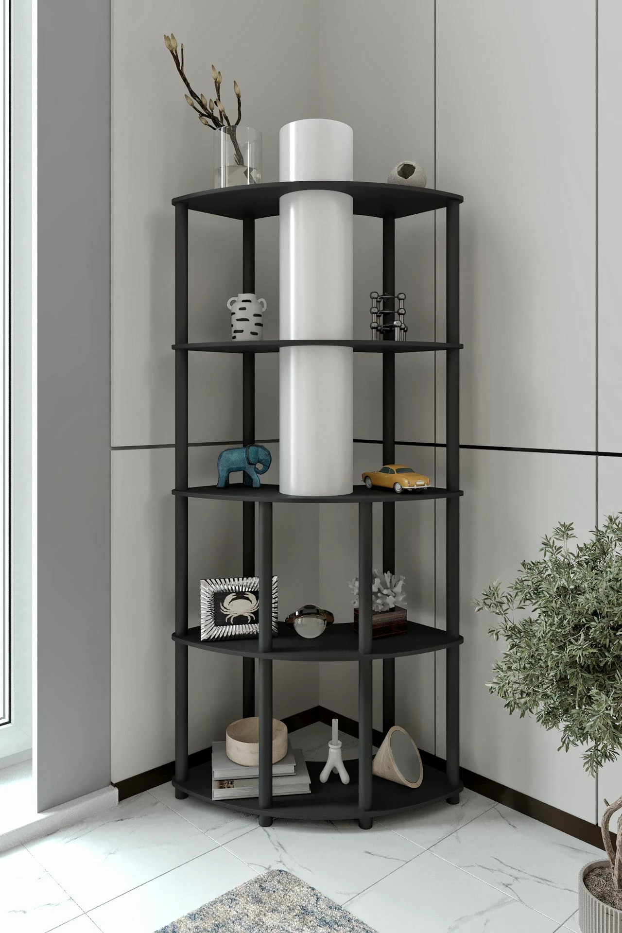 Llambë dyshemeje Opviq, Conrad, e zezë