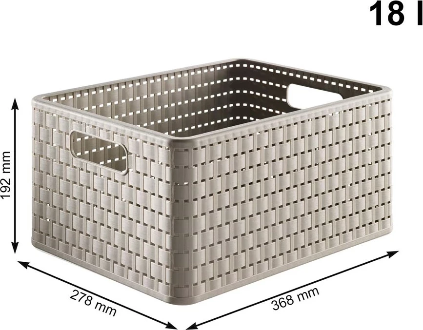 Raft me sirtarë Rotho Country, 3 sirtarë, Anthracite