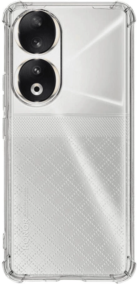 Mbështjellës silikoni Tactical ANTISHOCK për Honor 90 Lite, anti-shock, i tejdukshëm