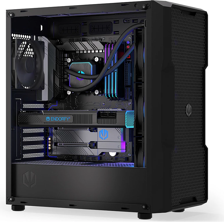 Ftohës i lëngshëm AIO për CPU Endorfy Navis F360 ARGB, 360mm, 3x120mm, i zi