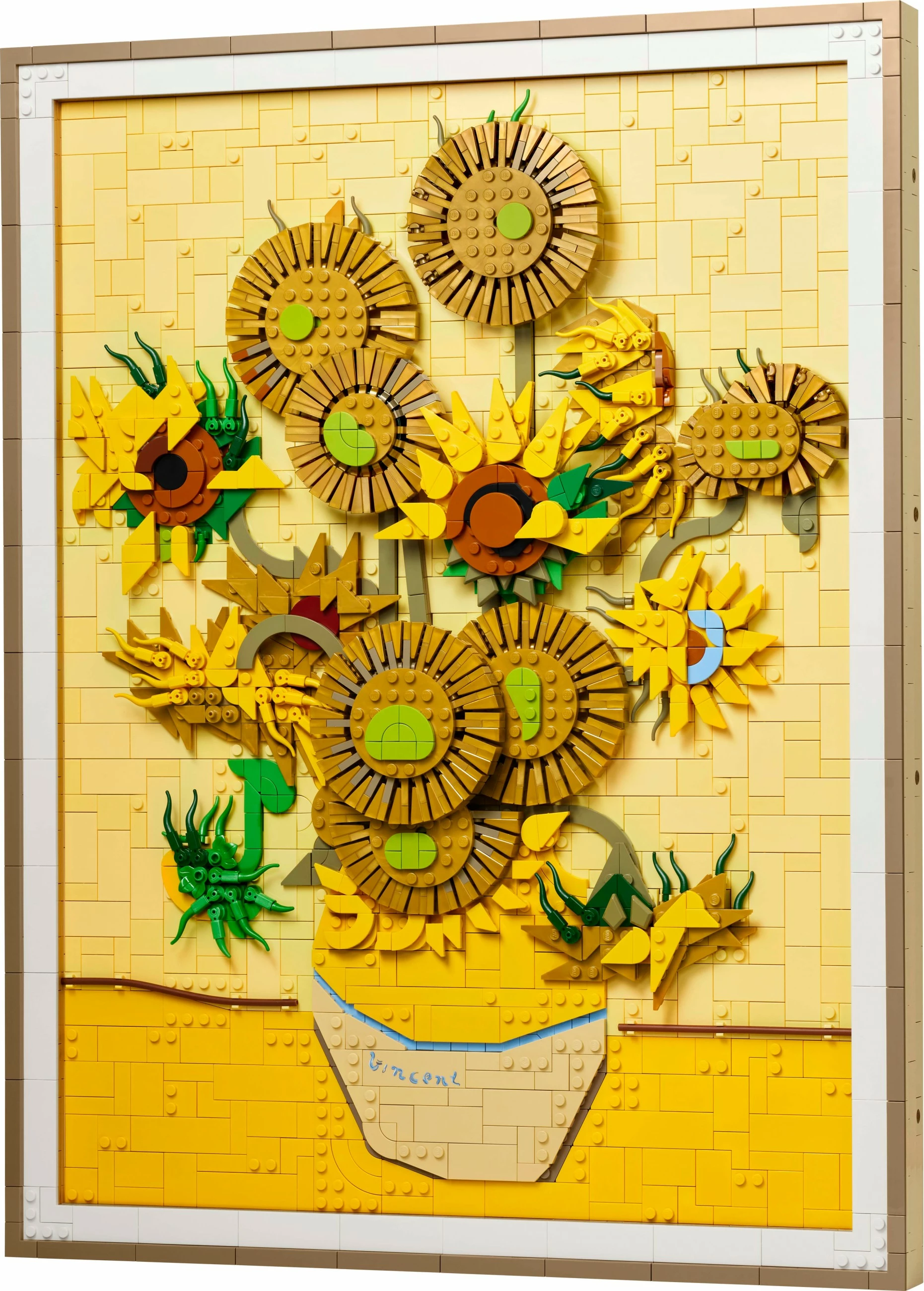 Set ndërtimi LEGO Art 31215 Vincent van Gogh Sunflowers, shumëngjyrësh