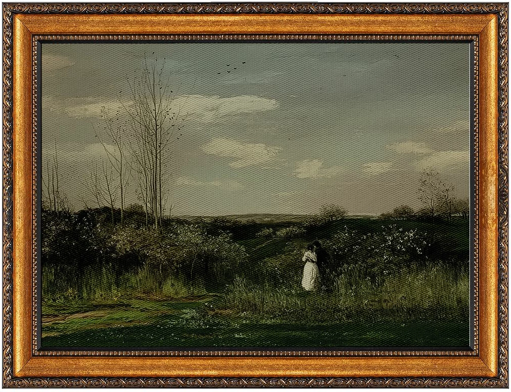 Pikturë dekorative në kanavacë me kornizë, Wallity, ATCRCVCNVSMDL57 - 50x70cm