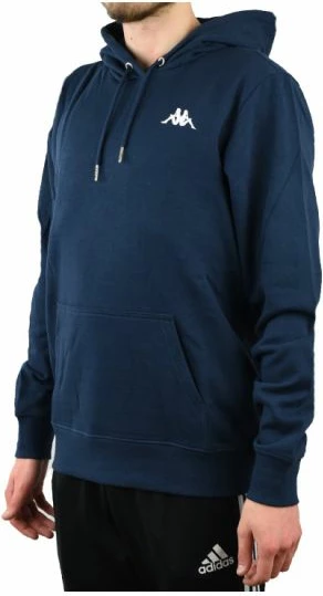 Duks me kapuç për meshkuj Kappa, blu marin [Madhësia: M]