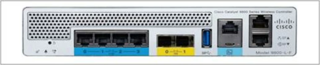 Kontrollues rrjeti Cisco Catalyst 9800-L-F, 6 porta RJ-45, 10/100/1000/10000 Mbit/s, gri