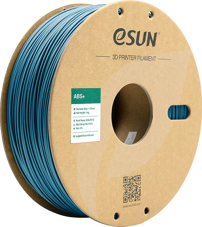 Filament 3D eSun ABS+ 1.75mm 1kg, gri