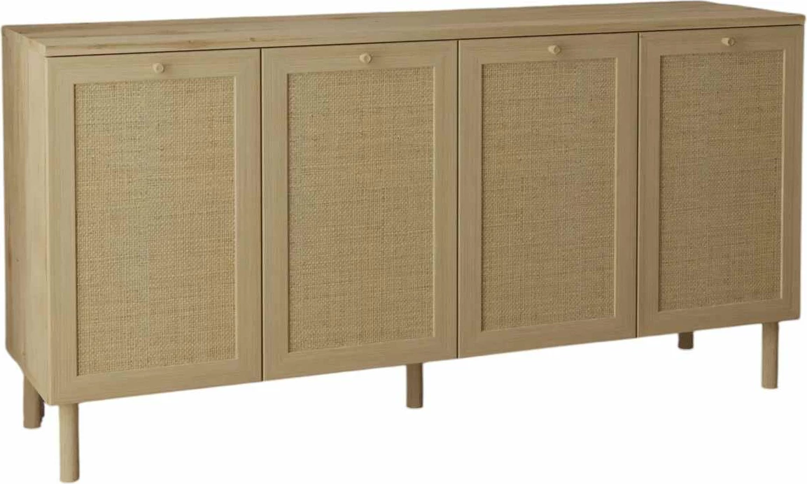 Komodë anësore Skye Decor, ngjyrë bezhë, Baru