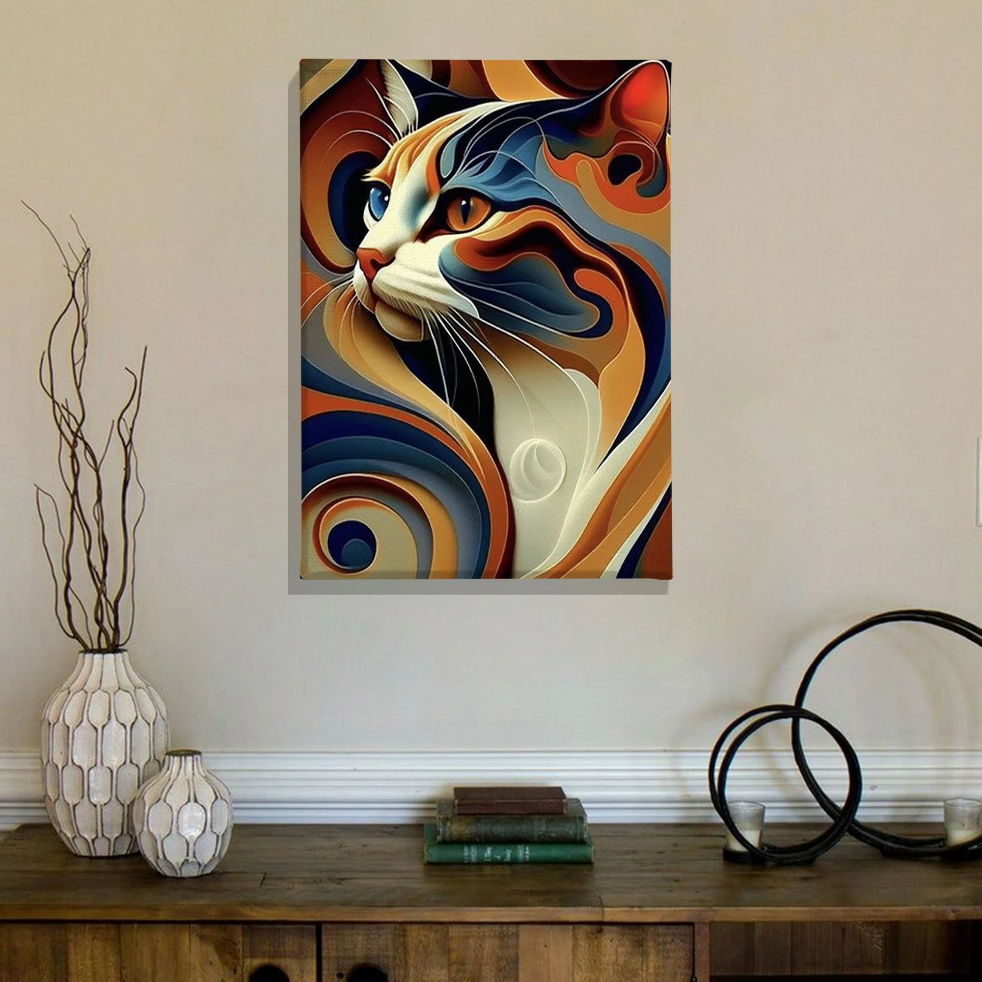 Pikturë dekorative në kanavacë Wallity, ASR_CNV25-21, 70x100cm
