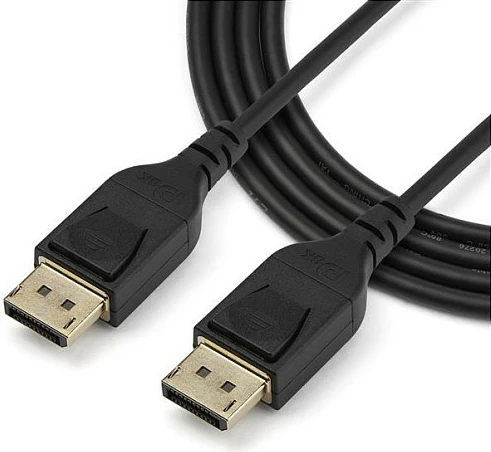 Kabllo DisplayPort StarTech DP14MM2M, DP 1.4, 2 m, 8K@60Hz, 4K@120Hz, e zezë