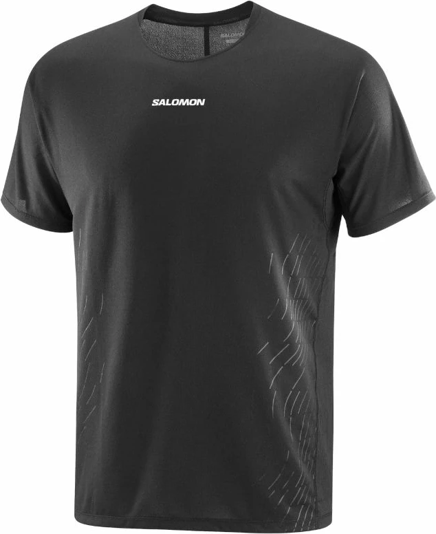 Maicë për meshkuj Salomon Sense Aero SS Tee Gfx M, e zezë [Madhësia: XL]