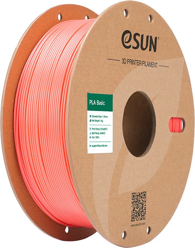 Filament 3D eSun PLA Basic 1.75mm, 1kg, Pink
