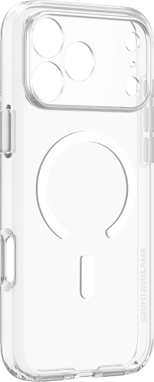 Mbështjellës AmazingThing Minimal Mag Lens për iPhone 17 Pro, MagSafe, polikarbonat, transparent