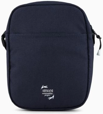 Çantë krahu për meshkuj Emporio Armani EA7, e zezë