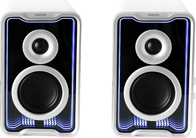 Altoparlantë Edifier QR30, Bluetooth, RGB, të bardha
