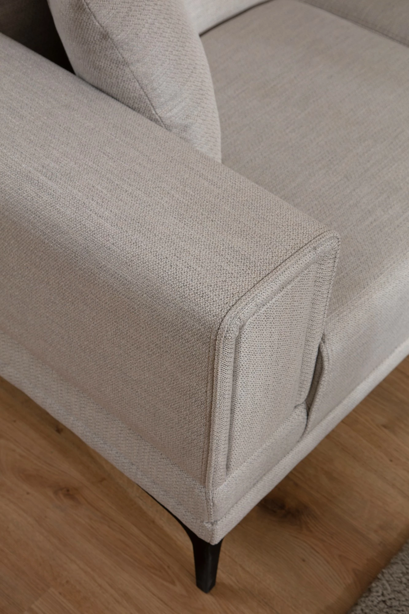 Karrige një vendëshe Atelier del Sofa, Horizon, ngjyrë ecru