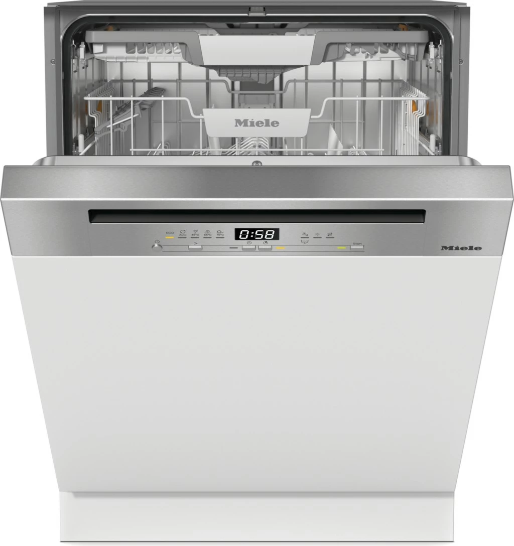 Lavastovilje gjysmë e integrueshme Miele G 5811 SCi Active Plus, 14 vendosje, inox CleanSteel