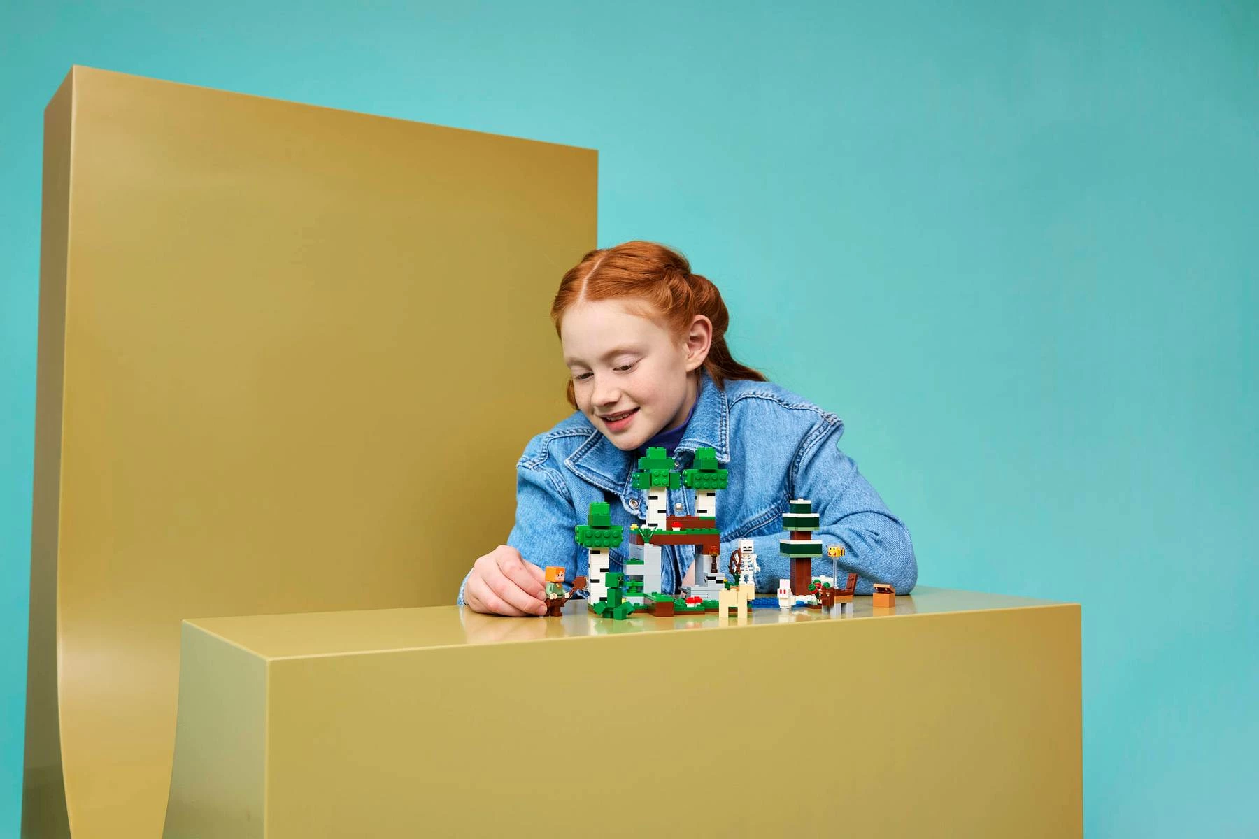 Set LEGO Minecraft LEGO First Night Adventure 21593, 301 pjesë (8+)