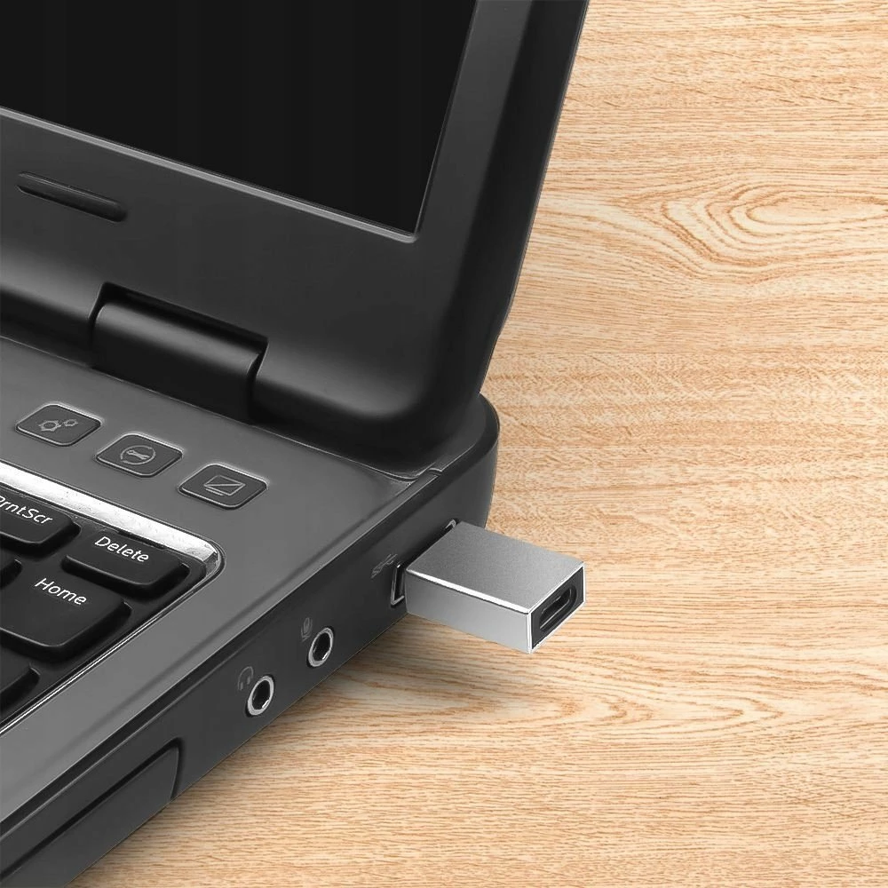 Adapter USB Fixed Link FIXA-CU-G, USB-A në USB-C, 5Gb/s, OTG, gri