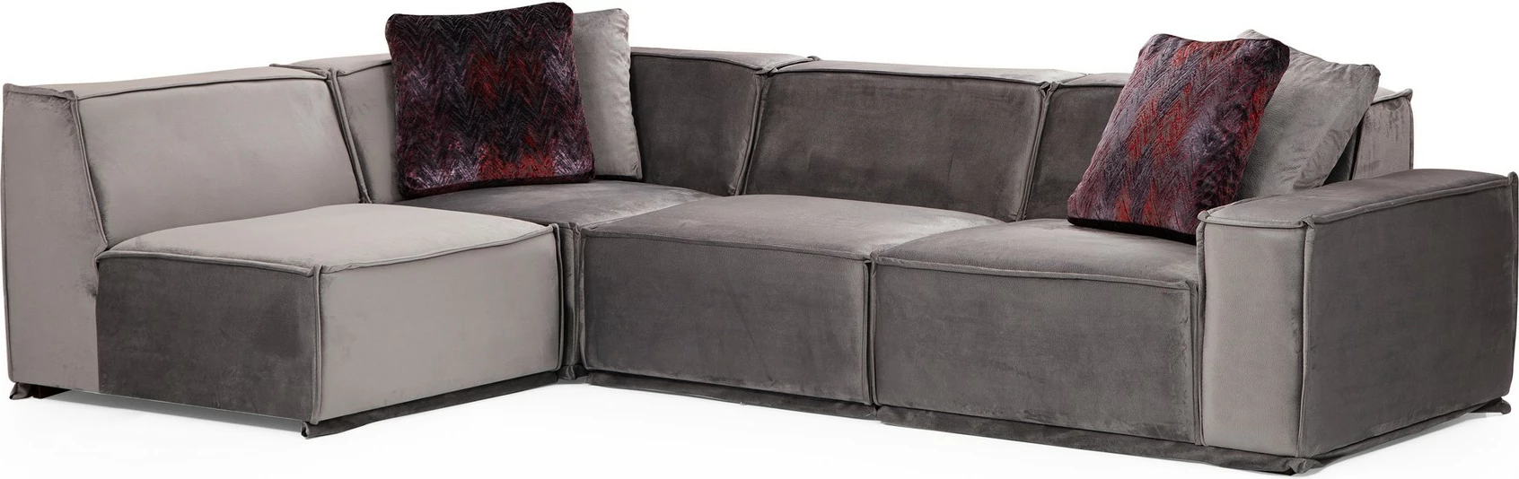 Këndollëse Atelier del Sofa, Lego Corner 7 (O1-C-O1-1R), ngjyrë gri