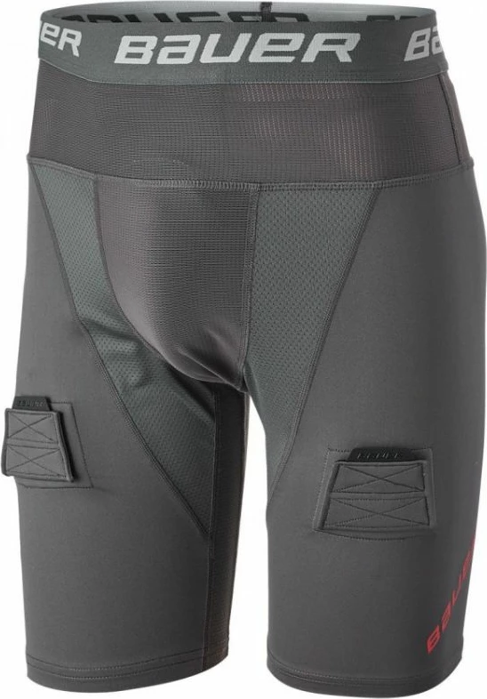 Shorce kompresioni për meshkuj Bauer, të zeza