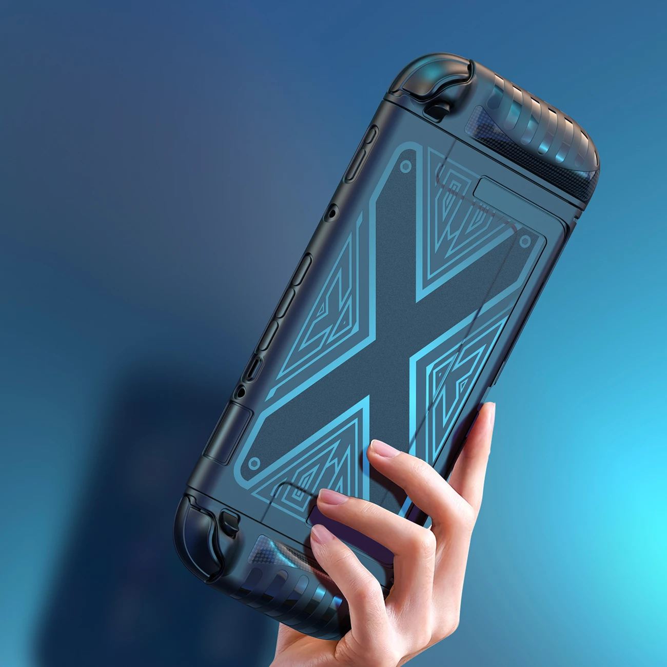 Mbështjellës Dux Ducis për Nintendo Switch 2, i zi