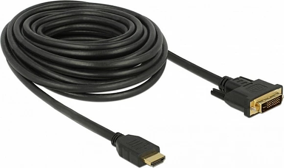 Kabllo HDMI në DVI DeLOCK 85657, 10 m, 2560x1600, e zezë