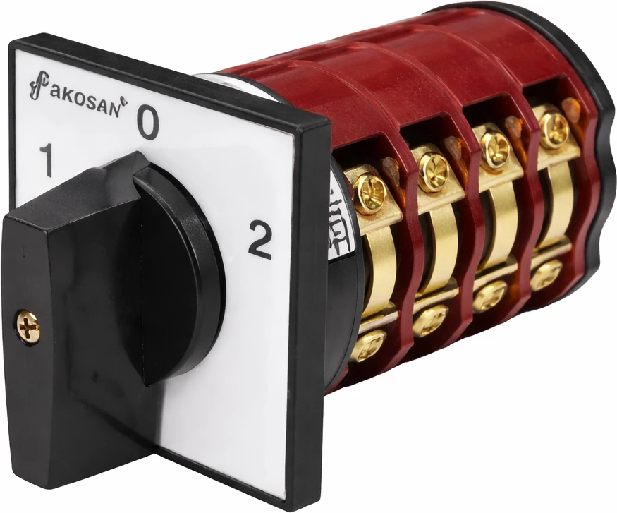 Ndërprerës rrotullues 4-polësh 1-0-2 160A PN313/160