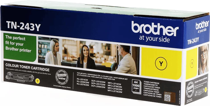 Toner Brother TN-243Y rendiment 1000 faqe standard e verdhë