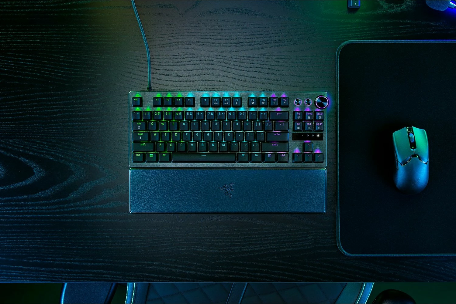Tastierë Razer Huntsman V3 Pro Tenkeyless, RGB, DE