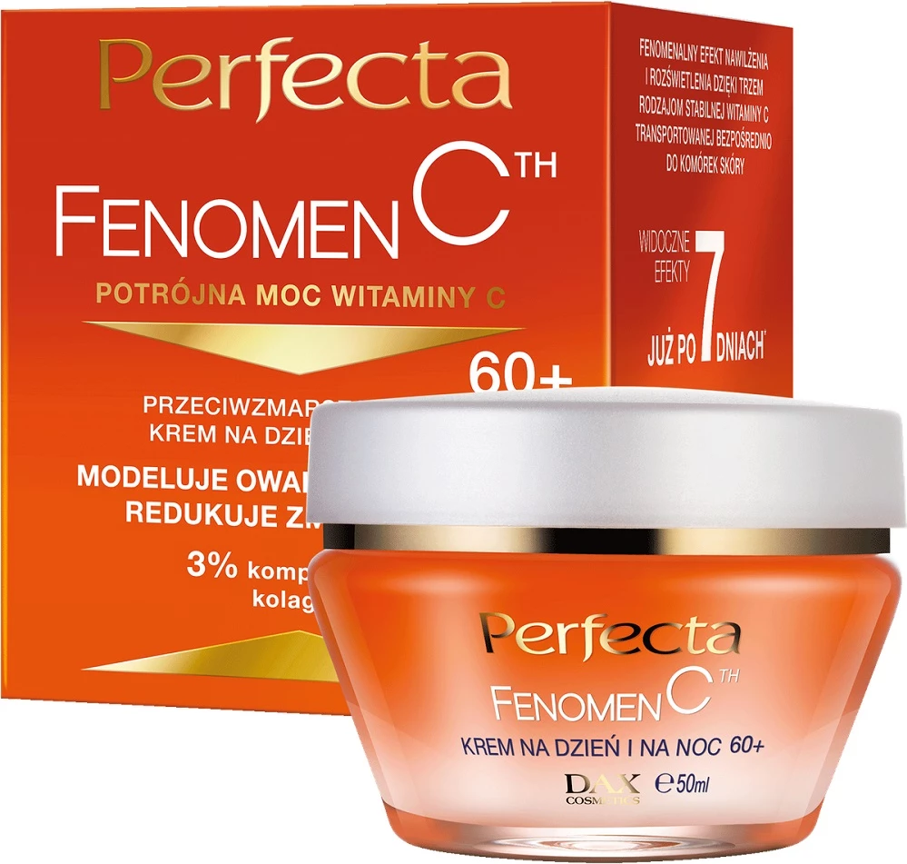 Krem fytyre kundër rrudhave për femra Perfecta Fenomen C, 50ml