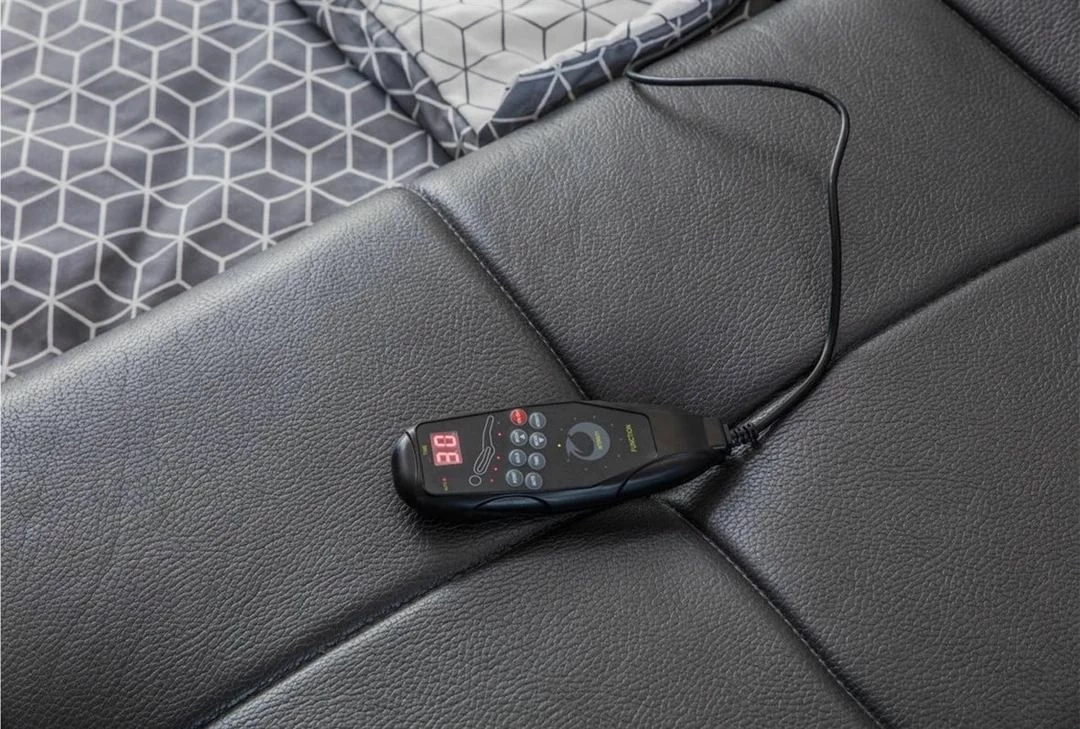 Krevat dopio, ngjyrë e zezë, Skye Decor Dorwell Smart