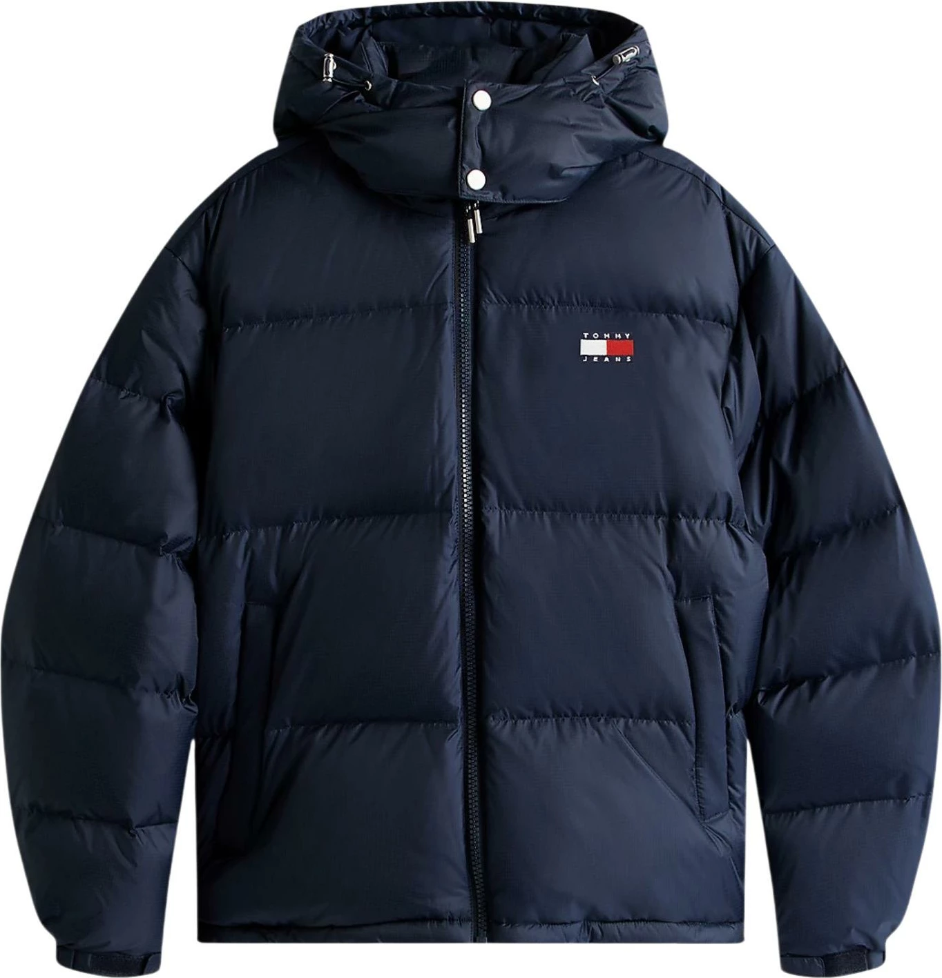 Jakne puffer për meshkuj Tommy Hilfiger Jeans TJM Alaska Down Puff DM0DM22036, kaltër e errët [Madhësia: XS]