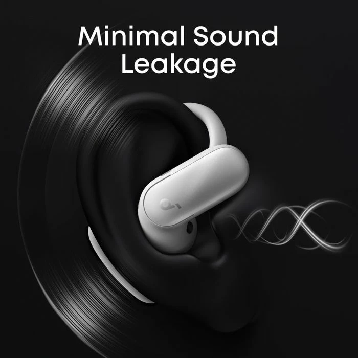 Kufje Anker Soundcore AeroFit 2 Pro wireless open-ear me ANC, Hi-Res LDAC, të bardha
