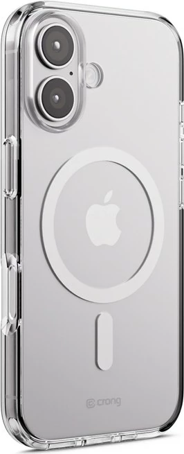 Mbështjellës CRONG Clear MAG Cover CRGCLRMIP1763TRS për iPhone 17, me magnet MagSafe, transparent