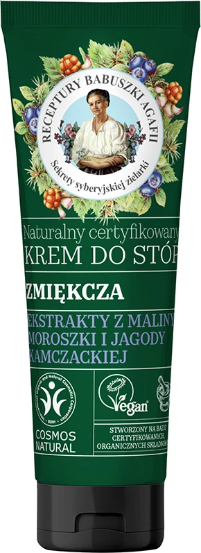 Krem për këmbë Bania Agafii Natural Foot Softening për femra 75ml