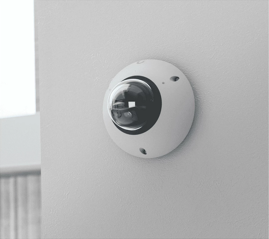 Kamerë sigurie IP Ubiquiti G6 Dome, 4K 8MP, PoE, IP66 IK10, e bardhë