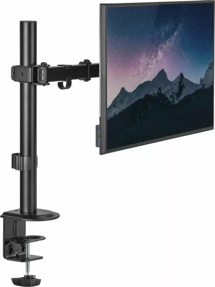 Mbajtës tavoline për monitor Maclean MC-753N 17-32\" (9 kg, VESA 75x75/100x100), i zi