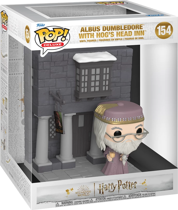 Figurinë koleksionuese Funko Pop Deluxe Harry Potter Hogsmeade - Hog\'s Head me Dumbledore