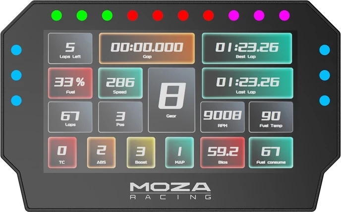 Ekran sim racing Moza CM2 RS072 5\" touchscreen 720p