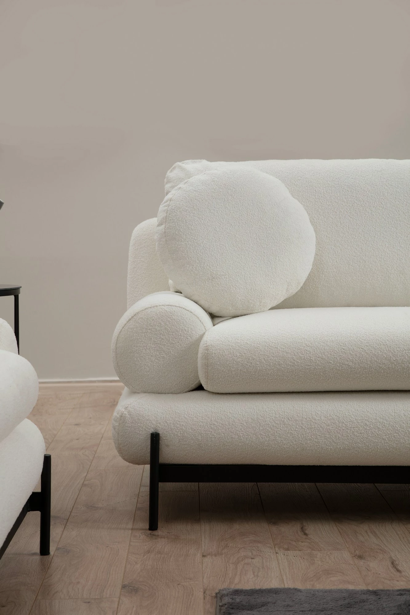 Kauç 3-ulës, Atelier del Sofa, Livorno, i bardhë