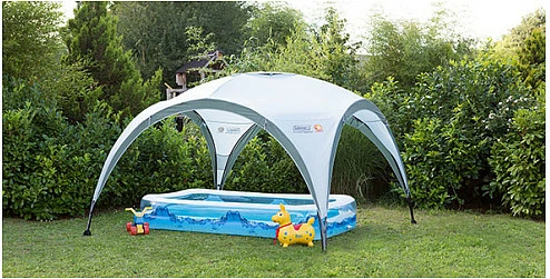 Pavijon Coleman Event Shelter 3x3 m, 9 m², kornizë çeliku, me çantë bartëse, i bardhë