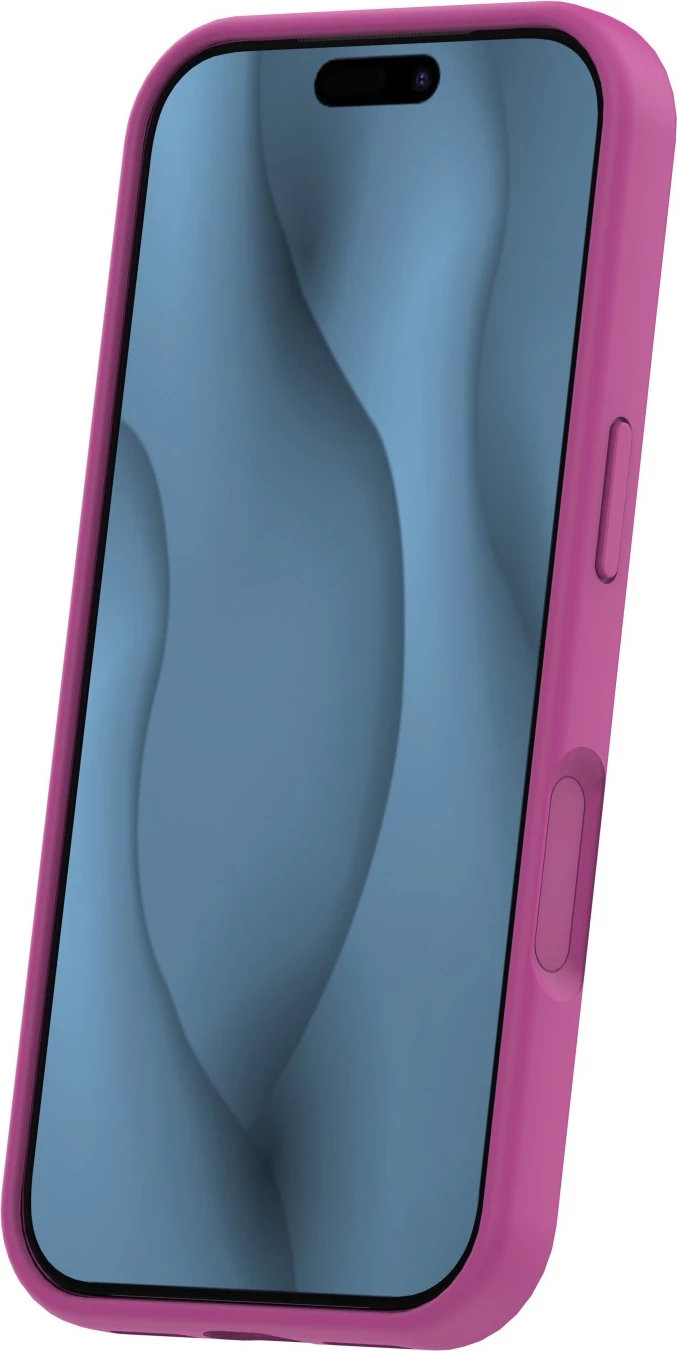 Mbështjellës MagSafe silikoni mat për iPhone 17 Pro, ONASI MagColor Pure, MPN 24565, fuksia