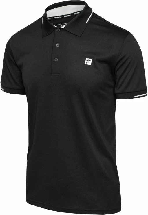 Maicë polo për meshkuj Fitanu, e zezë