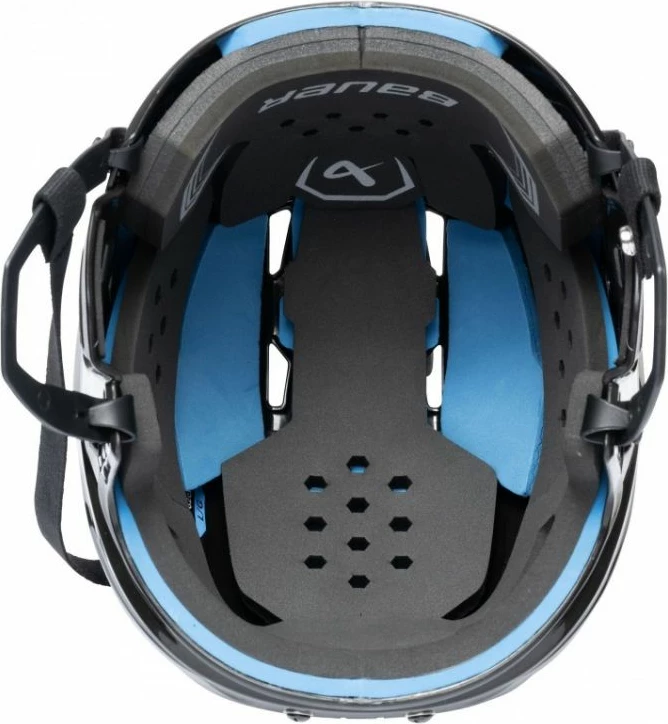 Helmetë hokeji Bauer, unisex, e zezë [Madhësia: S]