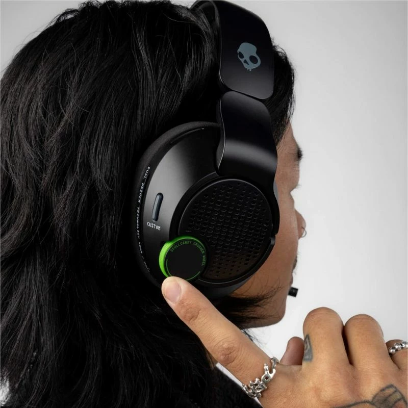 Kufje gaming Skullcandy për meshkuj, të zeza