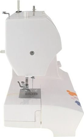 Makine qepëse Łucznik Laura 555, mekanike, e bardhë