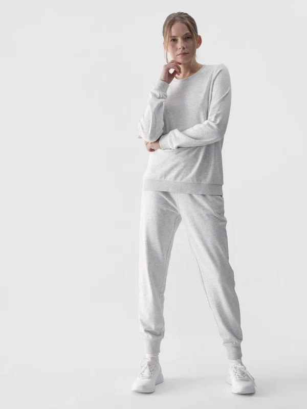 Pantallona sportive për femra 4F, gri