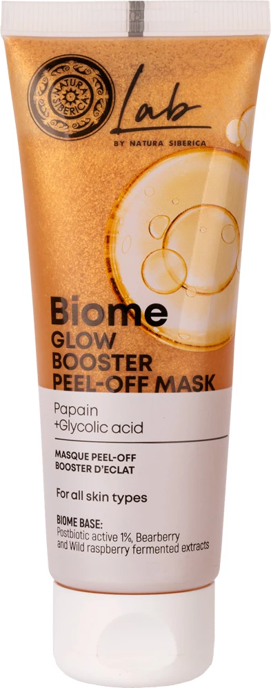 Maskë për fytyrë për femra Natura Siberica Lab Biome Illuminating 75ml