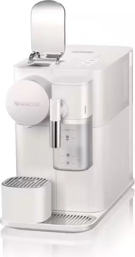 Makina kapsula kafeje, De'Longhi Lattissima One Evo EN510.W, 1 L, 1400 W, për espresso dhe kapuçino, e bardhë